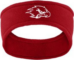 Stretch Fleece Headband, Red